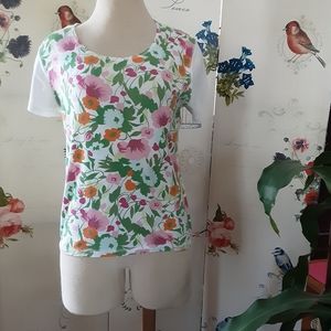 Floral tshirt